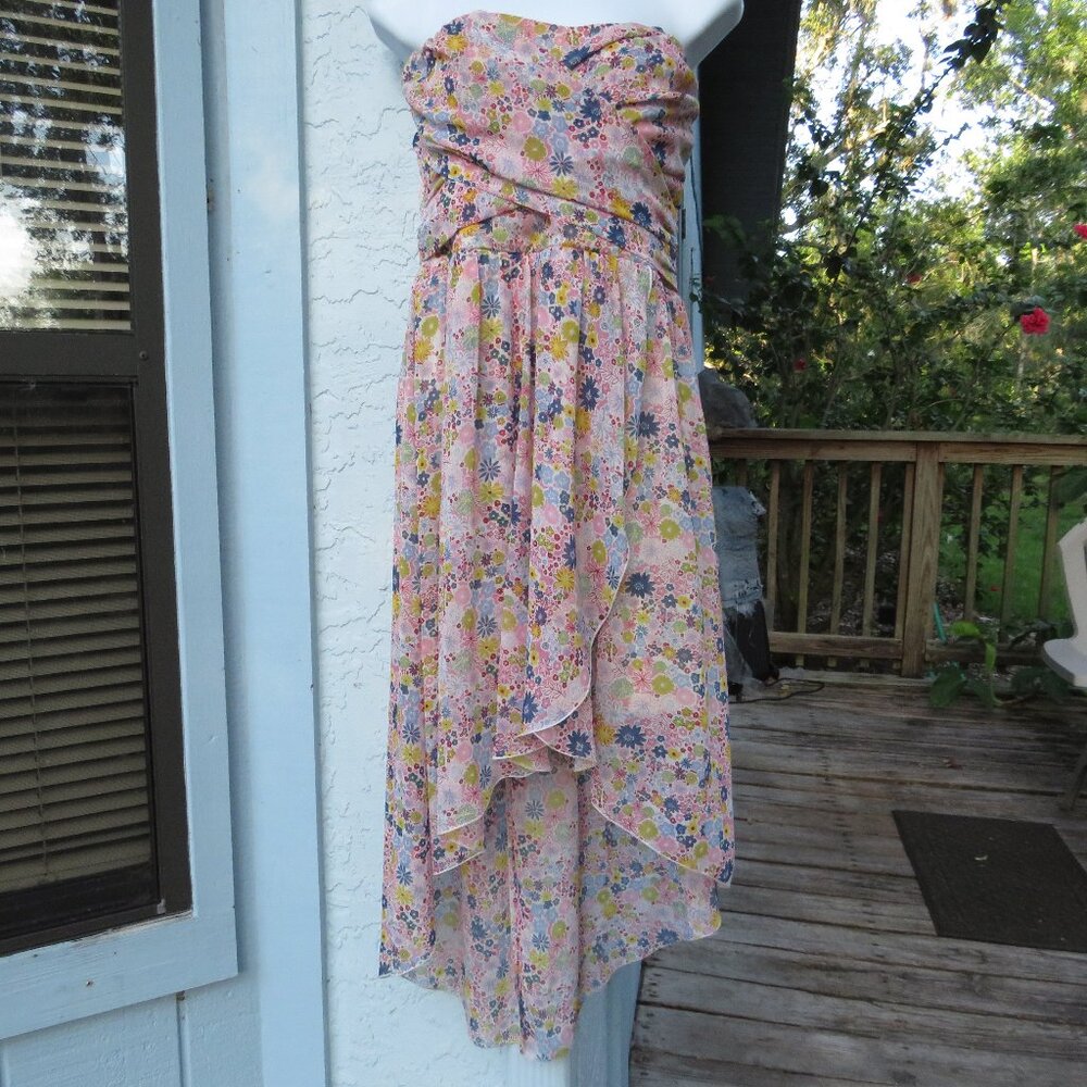 Speechless Strapless Floral Sundress Size 13